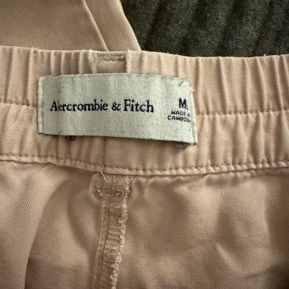 Abercrombie & Fitch cream Trousers medium tall size - Picture 4 of 4